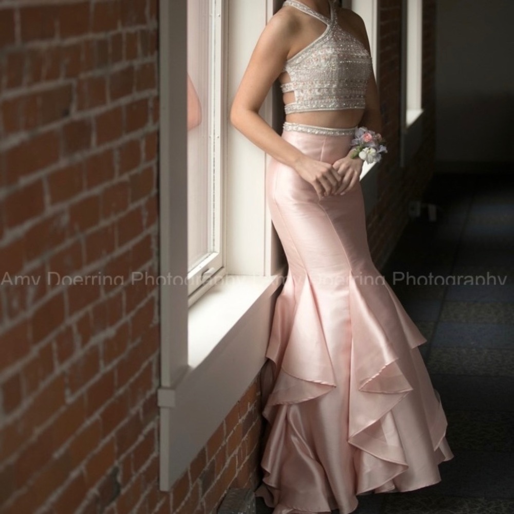 Two Piece Prom Dress